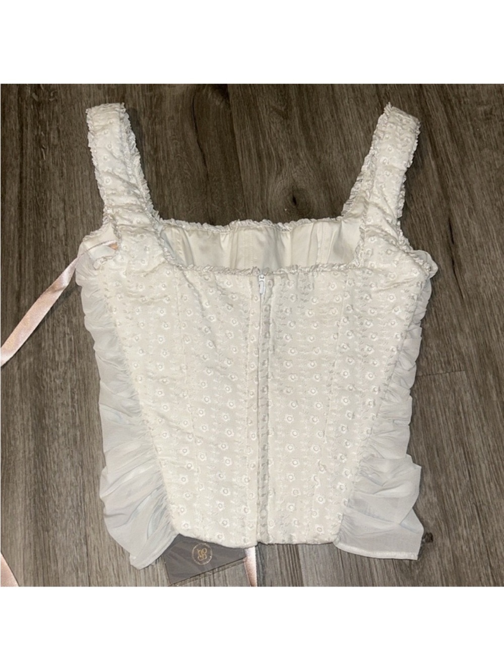 ❤️‍🔥Firm Price❤️‍🔥House of CB Catalina White corset - Picture 4 of 13